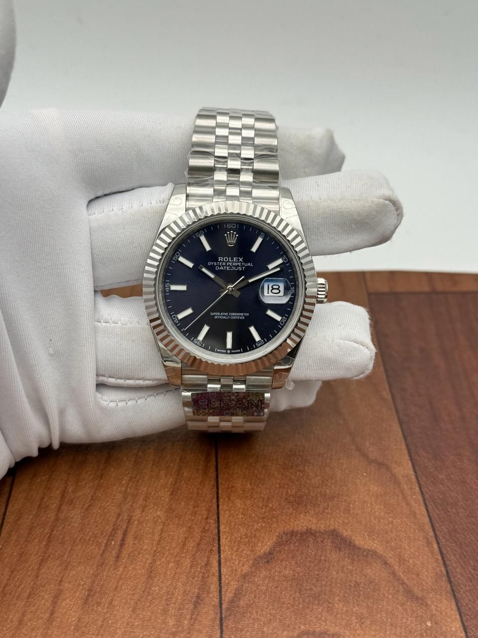 Rolex Datejust 41 Blue Roman Dial