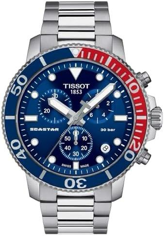 Tissot SEASTAR 1000 Men's Red and Blue Chronograph Watch T120.417.11.041.03