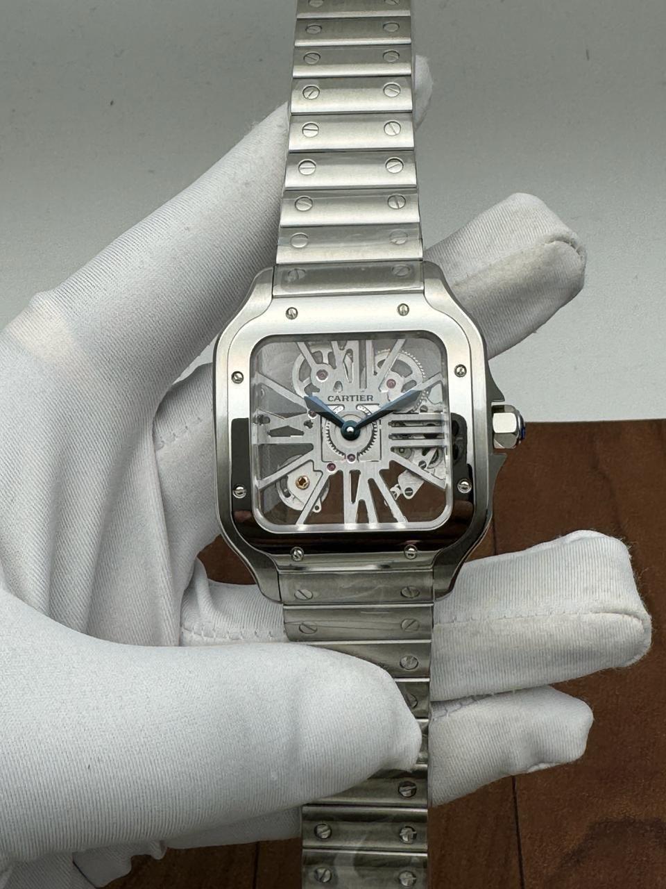 Cartier Santos Skeleton - WHSA0015