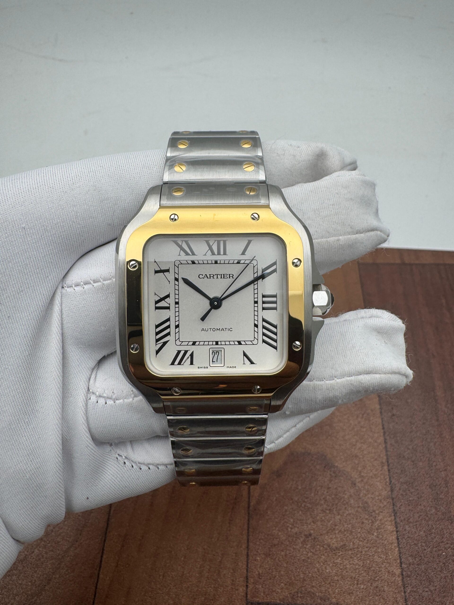 Cartier Santos De Cartier Acc/Oro - Large Size - Ref W2SA0009 New 2023