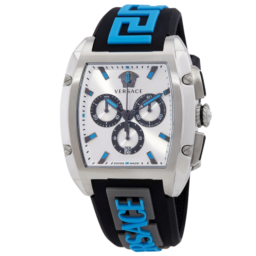 VERSACE VERSACE Dominus Chronograph Quartz Silver Dial Men's Watch
