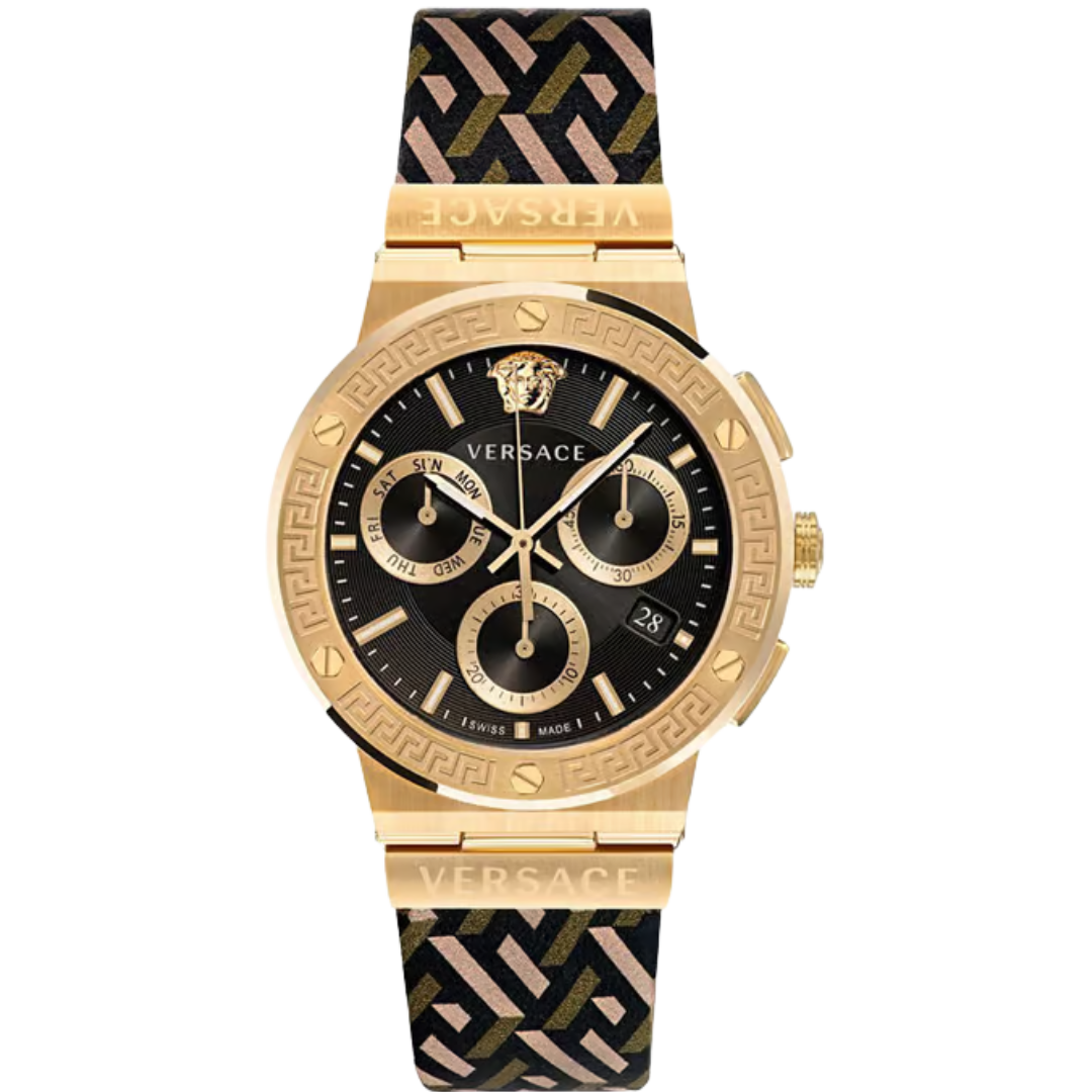 Versace VEZ900621 Greca Logo Chronograph Watch for Men