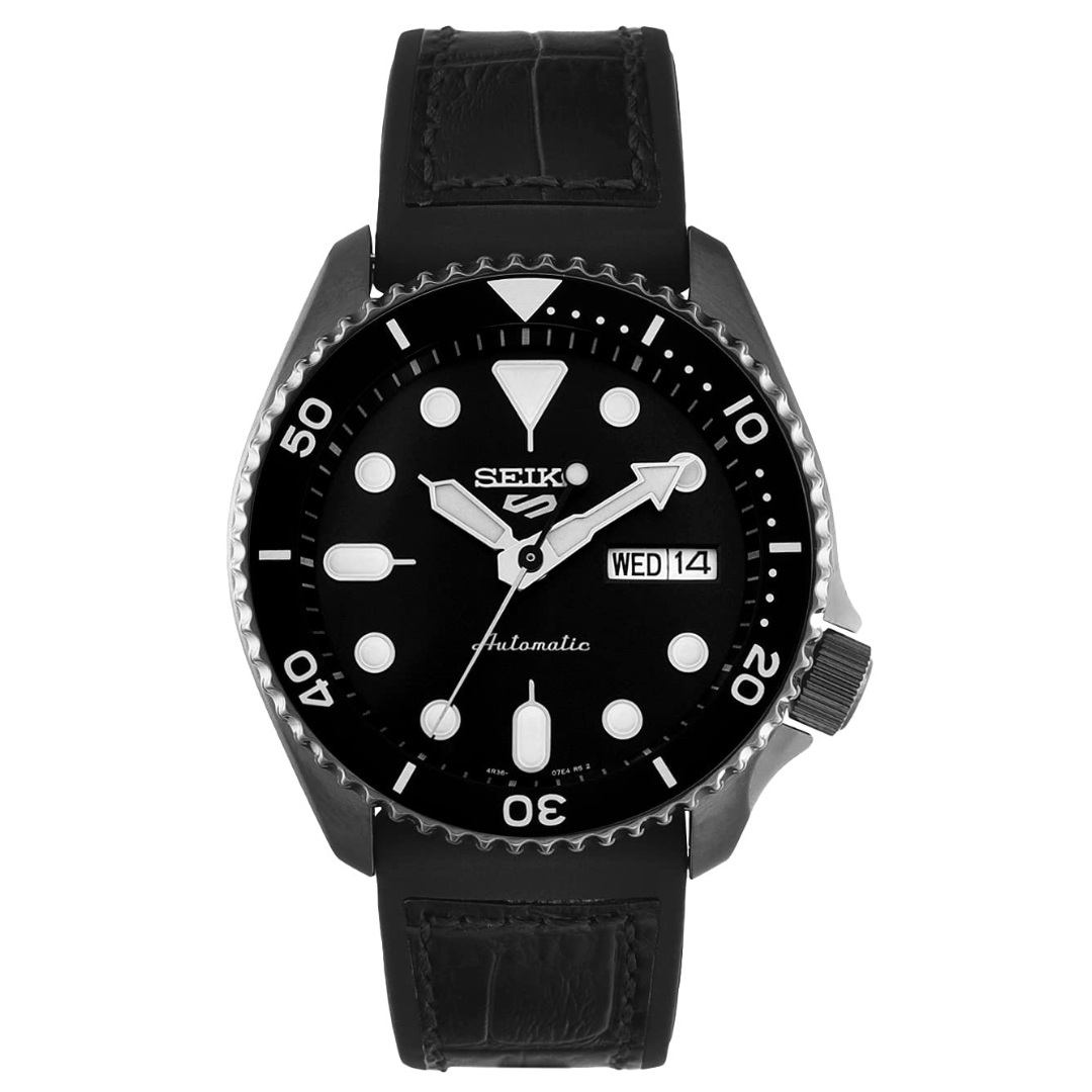 Seiko Analog Black Dial Watch Men-SRPD55K1
