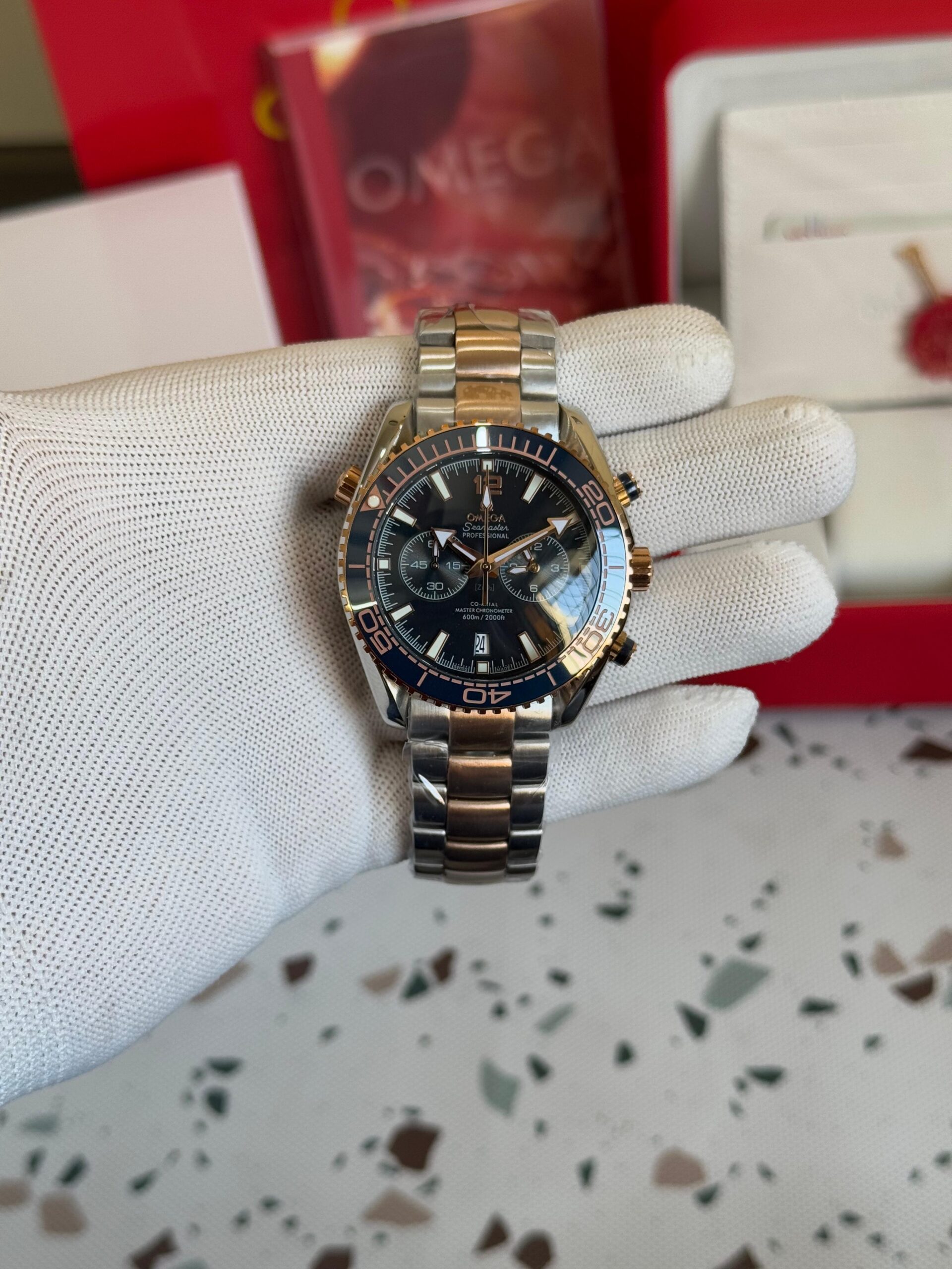 OMEGA SEAMASTER PLANET OCEAN 600M CO-AXIAL MASTER CHRONOMETER CHRONOGRAPH