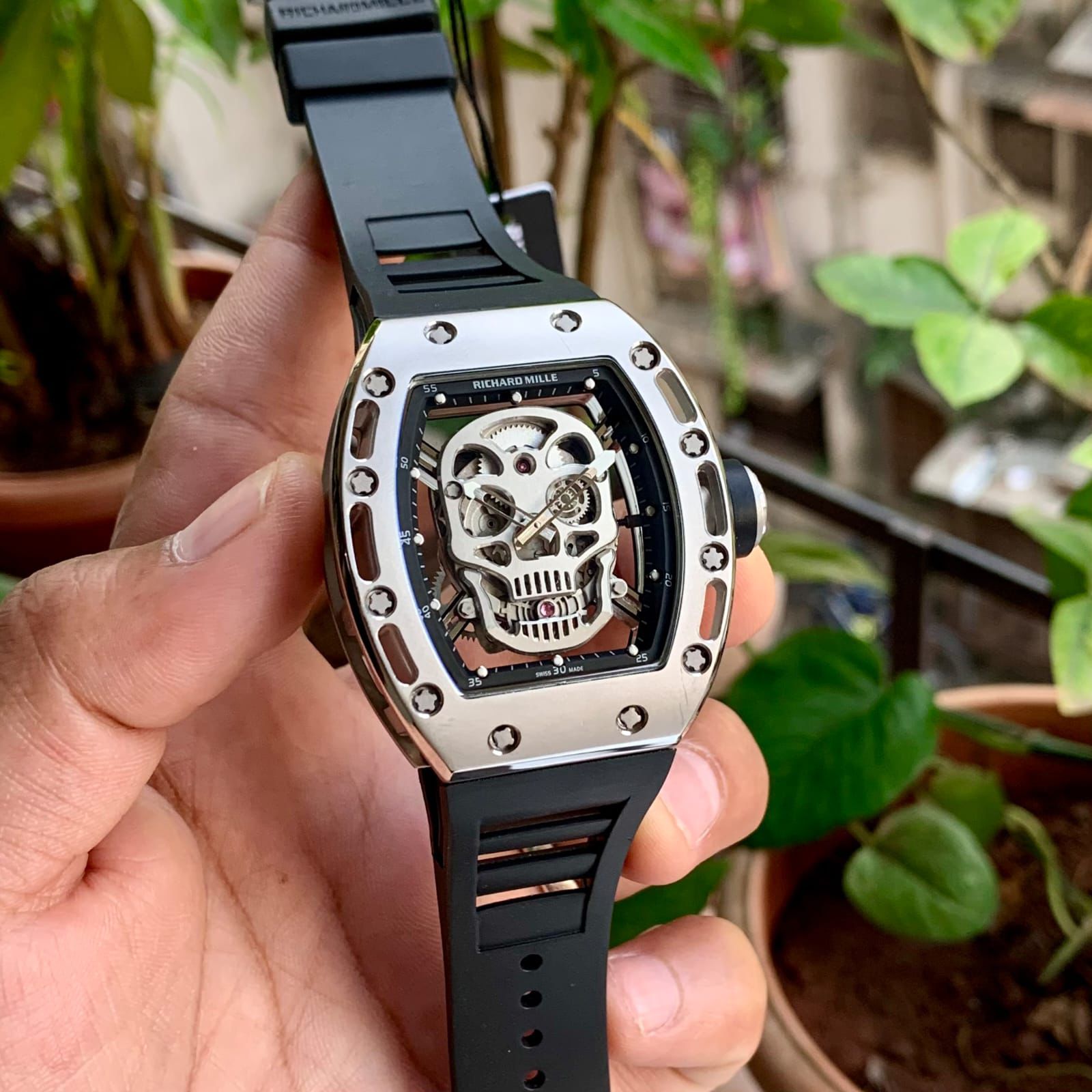 Richard Mille RM052 Skull Edition Silver