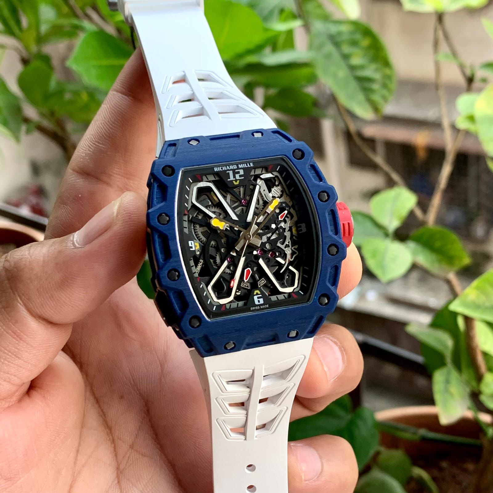 Richard Mille RM 035 RM35-03 Rafael Nadal Quartz-TPT Blue