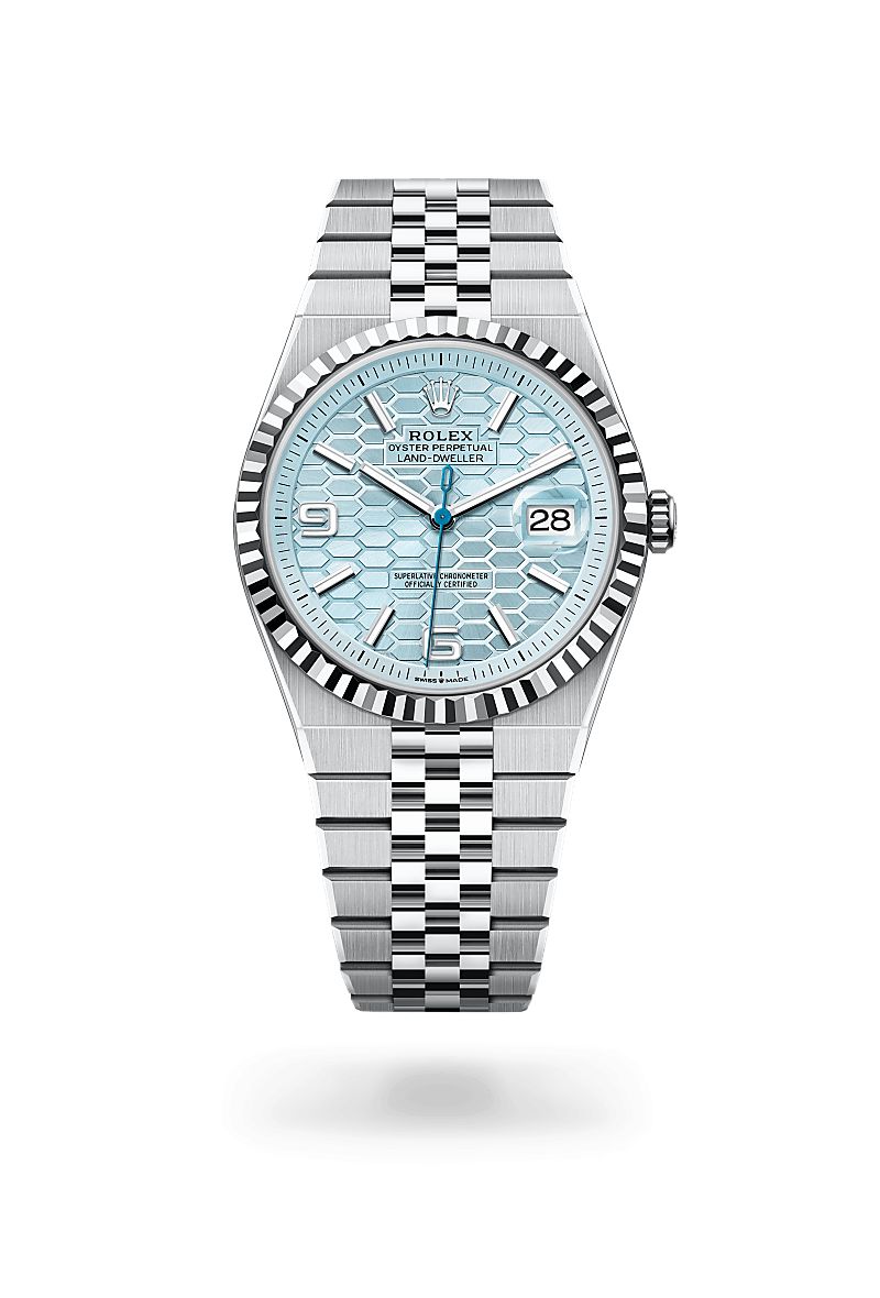 Rolex Land Dweller Silver white SEMI ETA Quality