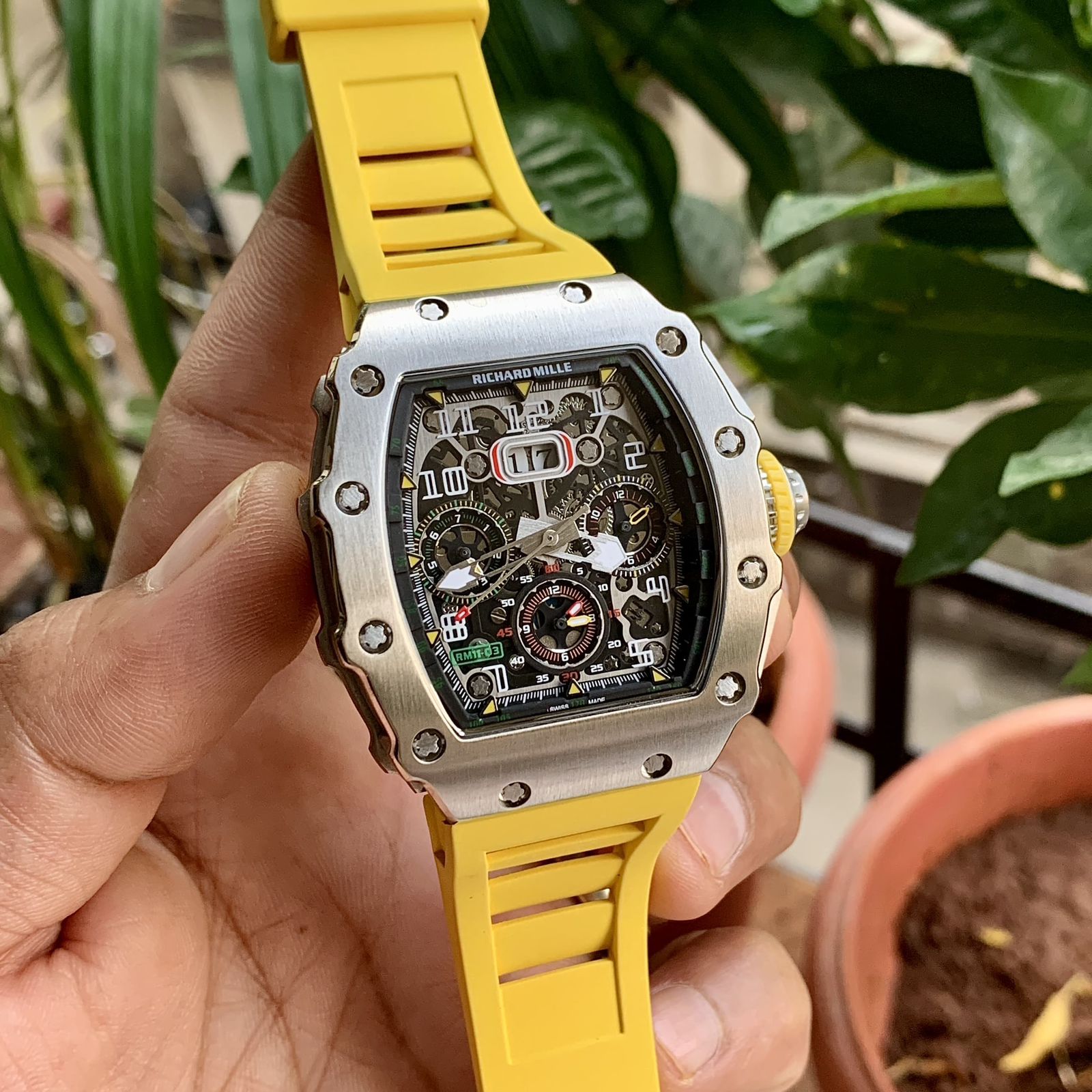 Richard Mille RM 011 11-03 Titanium Automatic Flyback Chronograph Men’s