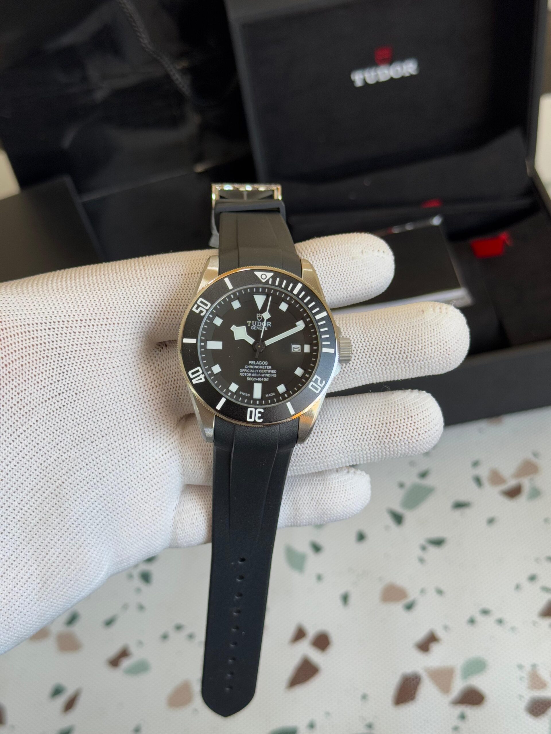 Tudor Bay Pelagos Black Auto