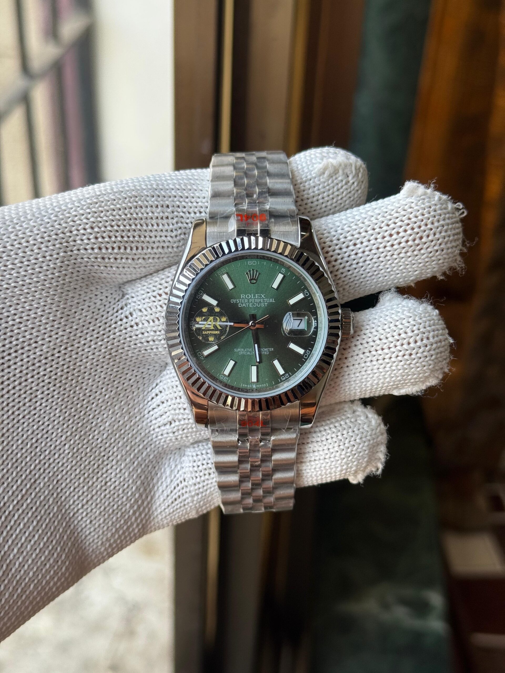 Rolex Datejust 41 Green Dial