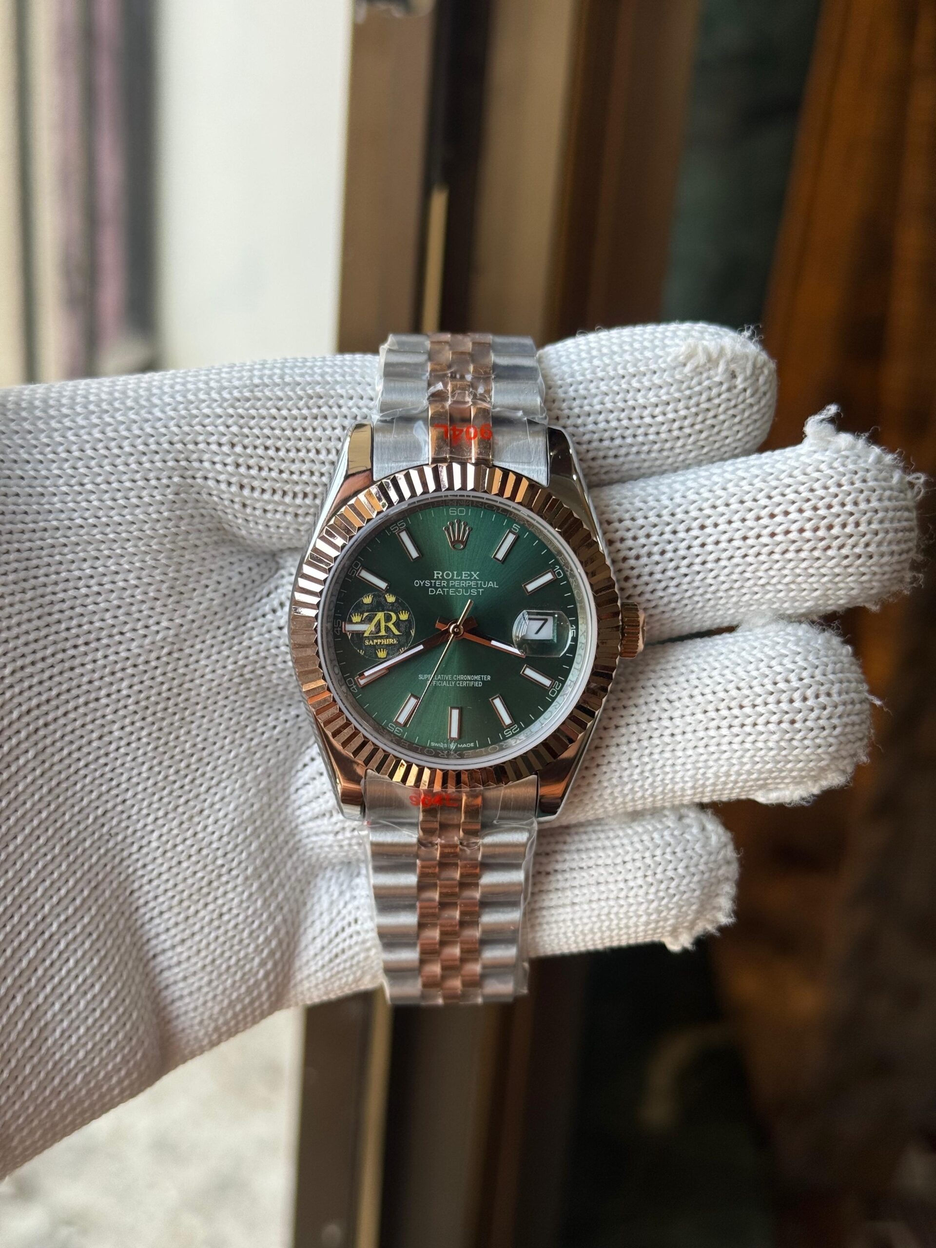 Rolex DateJust Jubilee Green Dial