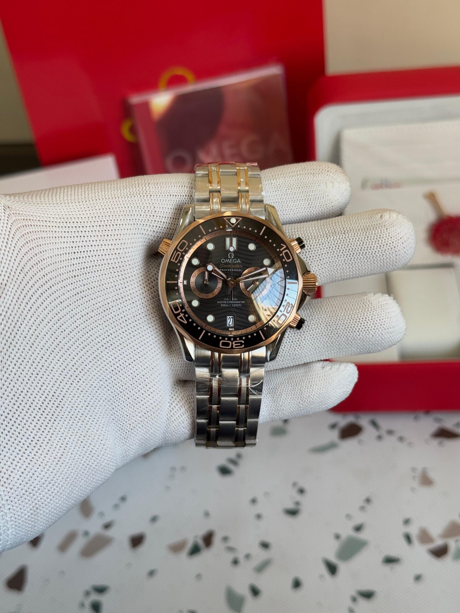 OMEGA Diver 300M Men's Black Watch - Reference Number 210.20.44.51.01.001